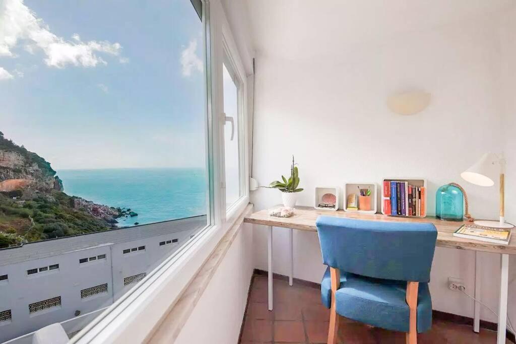 Апартаменты Estudio Vista Mar Com A/C E Acesso Privado A Praia Сесимбра Экстерьер фото