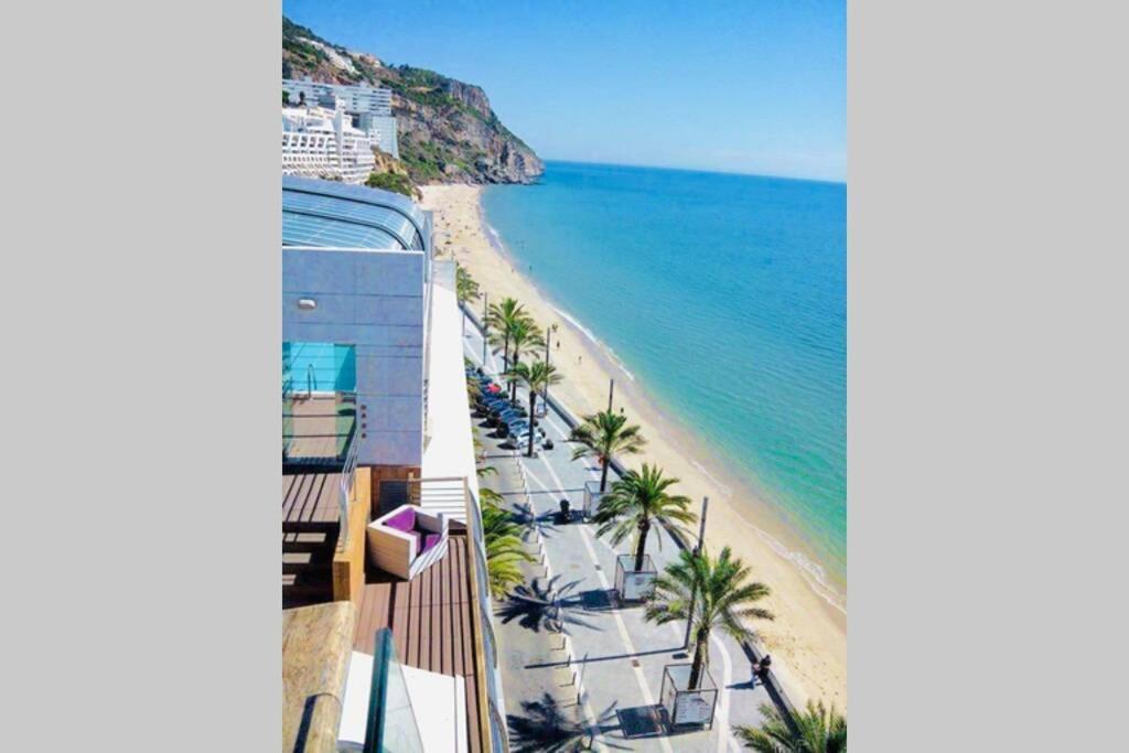 Апартаменты Estudio Vista Mar Com A/C E Acesso Privado A Praia Сесимбра Экстерьер фото
